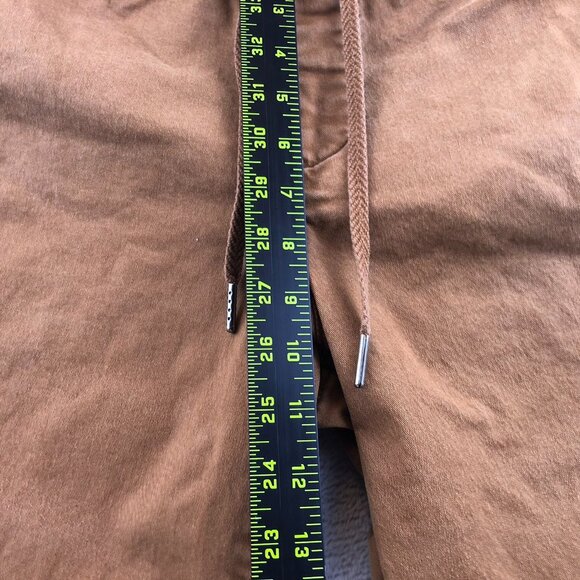 Gap Mens Essential Joggers Pants Medium Drawstring Pull On Casual Brown Travel - Picture 6 of 13